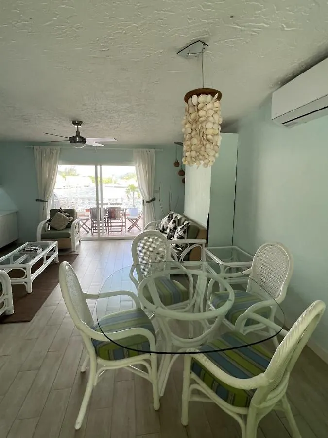 Sunny Villa In The Marina - Excellent Water Views Jolly Harbour